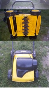 Photo de galerie - loue scarificateur pour nettoyer et aérer vos pelouse.