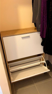 Photo de galerie - Montage d’un meuble chaussure 