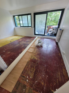 Photo de galerie - Pose de parquet 