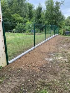 Photo de galerie - Pose clôture 