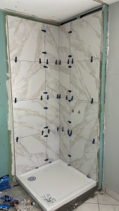 Photo de galerie - Pose carrelage 