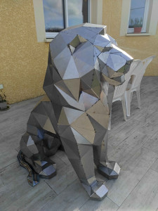 Photo de galerie - Lion origami