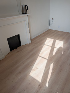 Photo de galerie - Pose de sol chez un client 3 chambres 