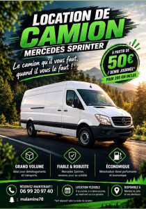 Photo de galerie - Location sprinter 