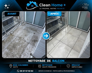 Photo de galerie - Nettoyage terrasse 