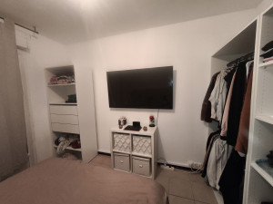 Photo de galerie - Fixation télévision fini 