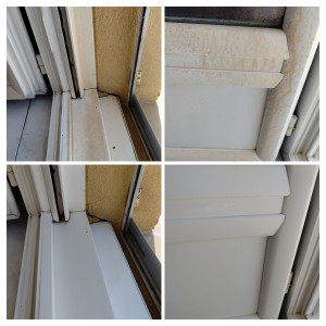 Photo de galerie - Nettoyage PVC des fenêtres 