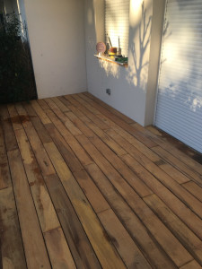 Photo de galerie - Pose de parquet - Revêtement de sol