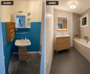 Photo de galerie - Réfection d’une salle de bain 