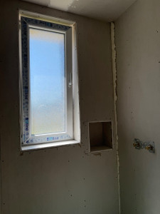 Photo de galerie - Placo avec niche dans douche 