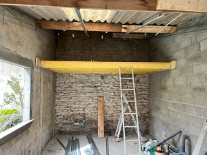Photo de galerie - Transformation d’un garage à un studio 