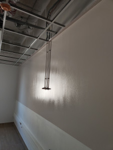 Photo de galerie - Peinture velours, chambre d'un CHU.