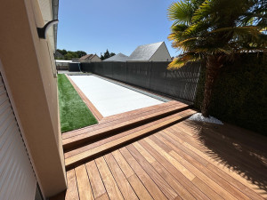 Photo de galerie - Terrasse bois exotique 