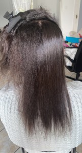 Photo de galerie - Lissage au tanin 