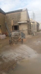 Photo de galerie - Mur de grange restauré