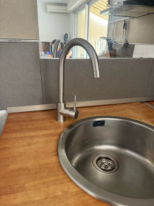 Photo de galerie - Changement de mitigeur pour la cuisine.
