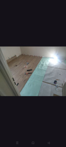 Photo de galerie - Pose de parquet