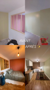 Photo de galerie - Rénovation complète d’un appartement 