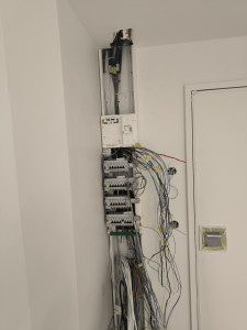 Photo de galerie - Rénovation électrique d'un appartement F4