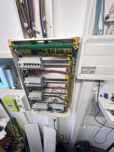 Photo de galerie - Mise en place d’un tableau électrique pour une maison individuelle