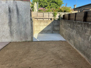 Photo de galerie - Terrassement + dalle béton 