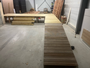 Photo de galerie - Création, terrasse et rampe à mobilité réduite