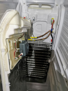 Photo de galerie - Remplacement évaporateur réfrigérateur 