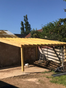 Photo de galerie - Fabrication de Carports et poses 