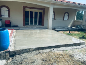 Photo de galerie - Dalle béton fin 