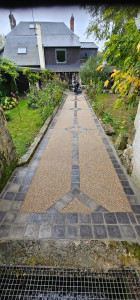 Photo de galerie - Pavage/dallage en béton désactivé