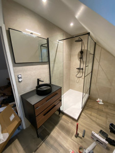 Photo de galerie - Création salle de bain 