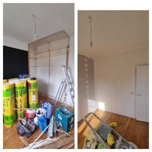 Photo de galerie - Plâtrerie - Murs - Plafonds