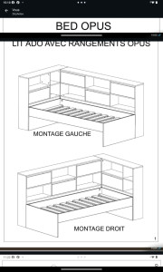 Photo de galerie - Montage des meubles et transport des meubles 