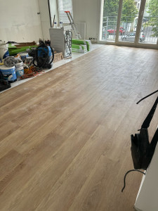 Photo de galerie - Pose de parquet - Revêtement de sol