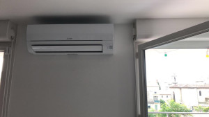 Photo de galerie - Pose de Mono-Split HR35 Mitsubishi Electric