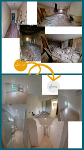 Photo de galerie - Rénovation complète d'un appartement T4 