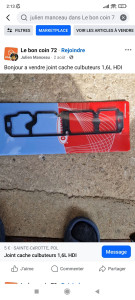 Photo de galerie - Mon joint cache culbuteur quil a mis a vendre 
