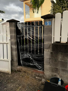 Photo de galerie - Fabrication portillon sur mesure 