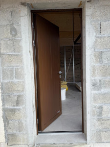 Photo de galerie - Pose porte d’entrée 