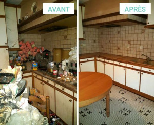 Photo de galerie - Après et avant le ménage 