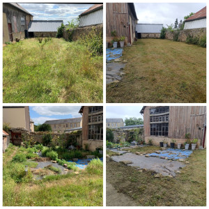 Photo de galerie - Débroussaillage/Tonte/Désherbage 