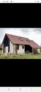 Photo de galerie - Après mon intervention, nettoyage de toiture, pose de deux sous de toi, PVC, peinture des façades, pose de chéneaux zingue, peinture des boiseries