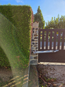 Photo de galerie - Taillage de haie,  j'ai dégagé le portail ne s'ouvre plus en entier .