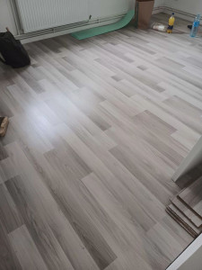 Photo de galerie - Pose de parquet - Revêtement de sol