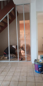 Photo de galerie - Ouverture sur un mur en brick