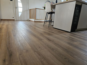 Photo de galerie - Pose d'un sol en pvc 