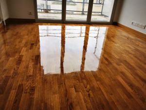 Photo de galerie - Pose de parquet - Revêtement de sol