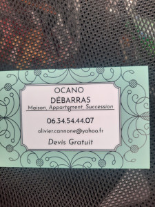 Photo de galerie - Entreprise OCANO DÉBARRAS 