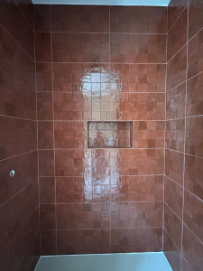 Photo de galerie - Carrelage de douche italien 