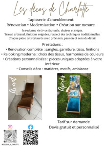 Photo de galerie - Tapisserie d’ameublement 